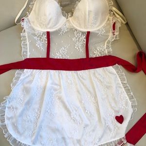 Victorias Secret Sexy Nurse Lingerie 34B/M